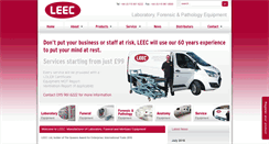Desktop Screenshot of leec.co.uk